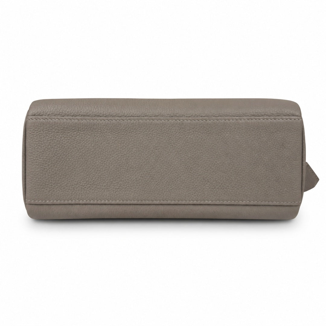 Kelly Messenger PM 27 Veau Togo, Gris Perle, Gold Hardware