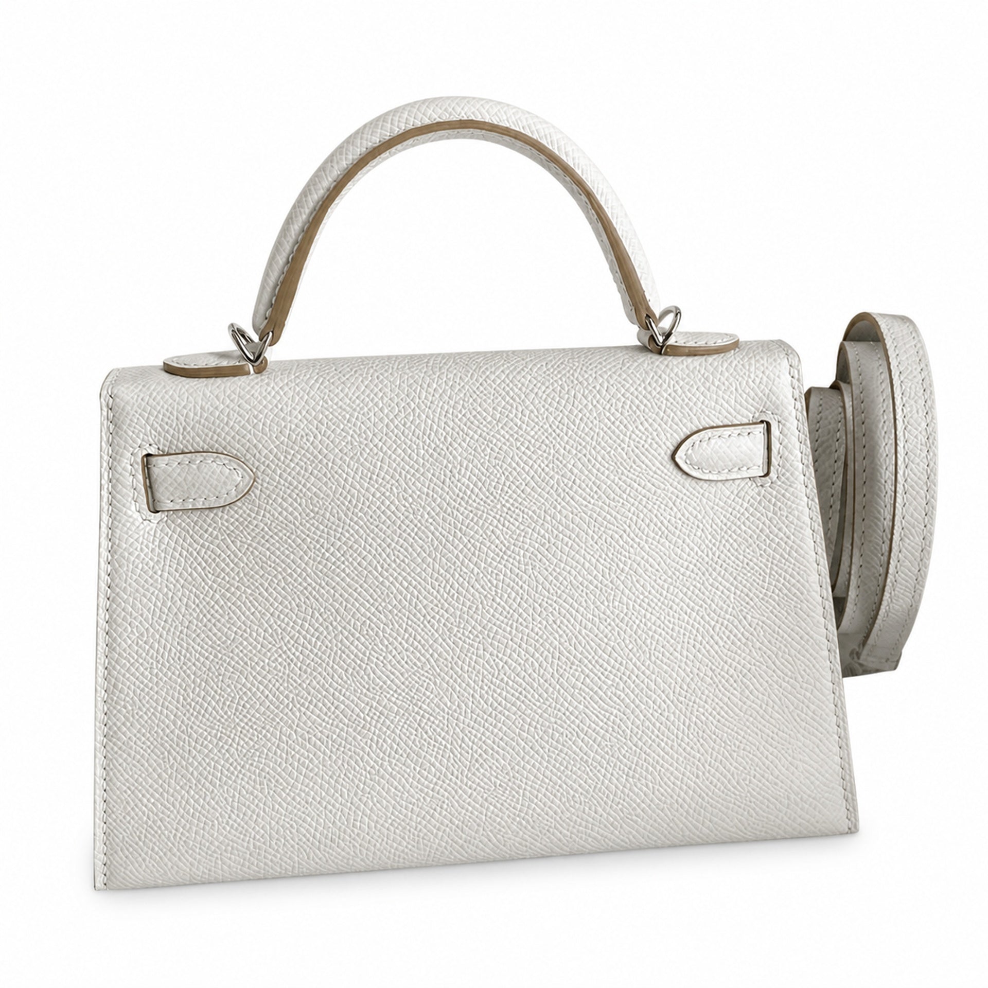 Hermès Kelly Sellier 19 Gris Perle Epsom Palladium Hardware